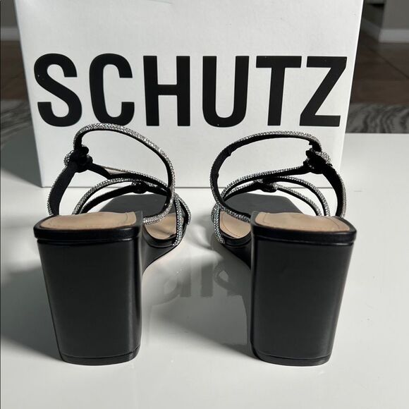 Schutz Lauryn Schutz Lauryn Crystal
Strappy Wedge Sandal - Picture 7 of 14